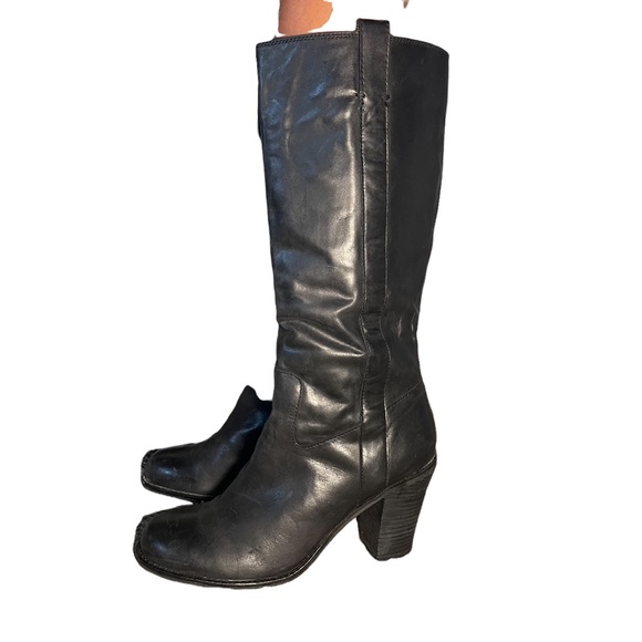 Lucky Brand leather knee high boot size 10 - Picture 6 of 8